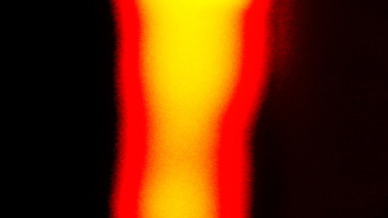 Imatge de dentro de la luz; un fuego