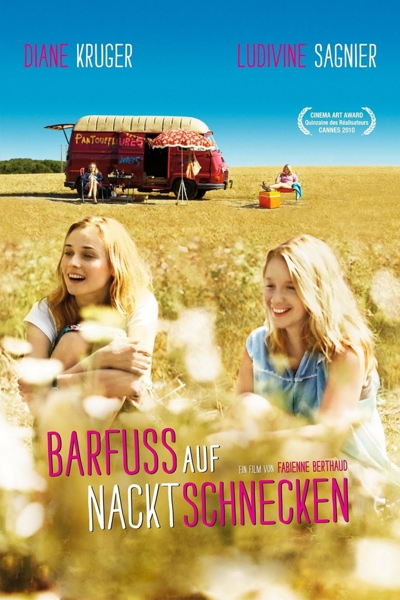 Barfuß auf Nacktschnecken poster