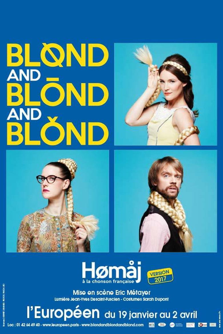 Imatge de Blond and Blond and Blond – Homaj à la chanson Française
