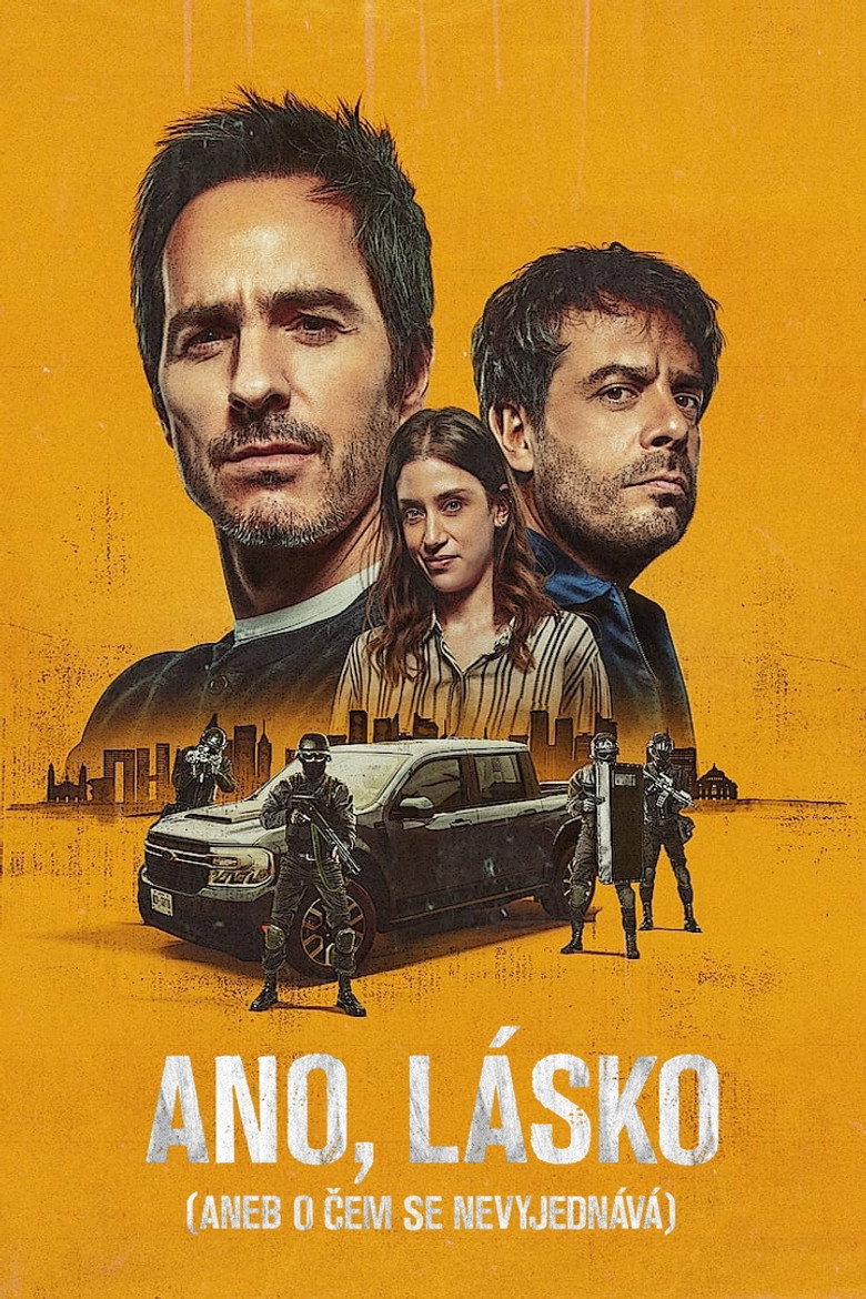 Plakát k filmu Ano, lásko (aneb o čem se nevyjednává)
