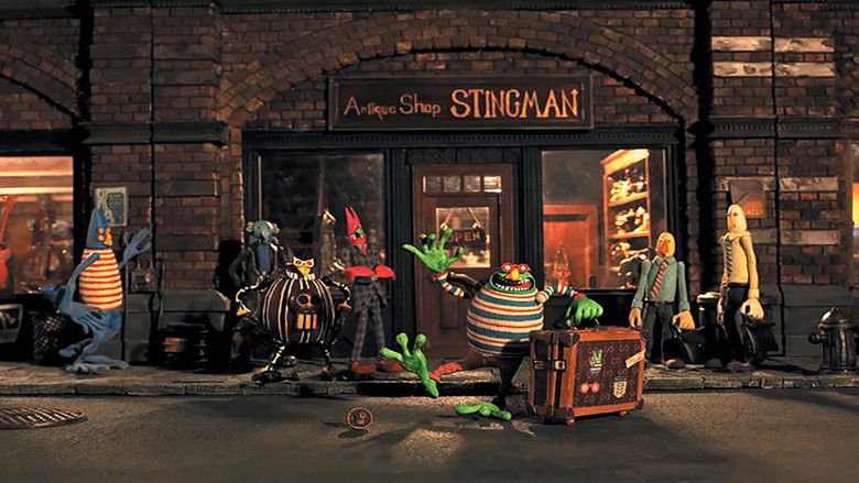 Backdrop for Monsieur Greenpeas