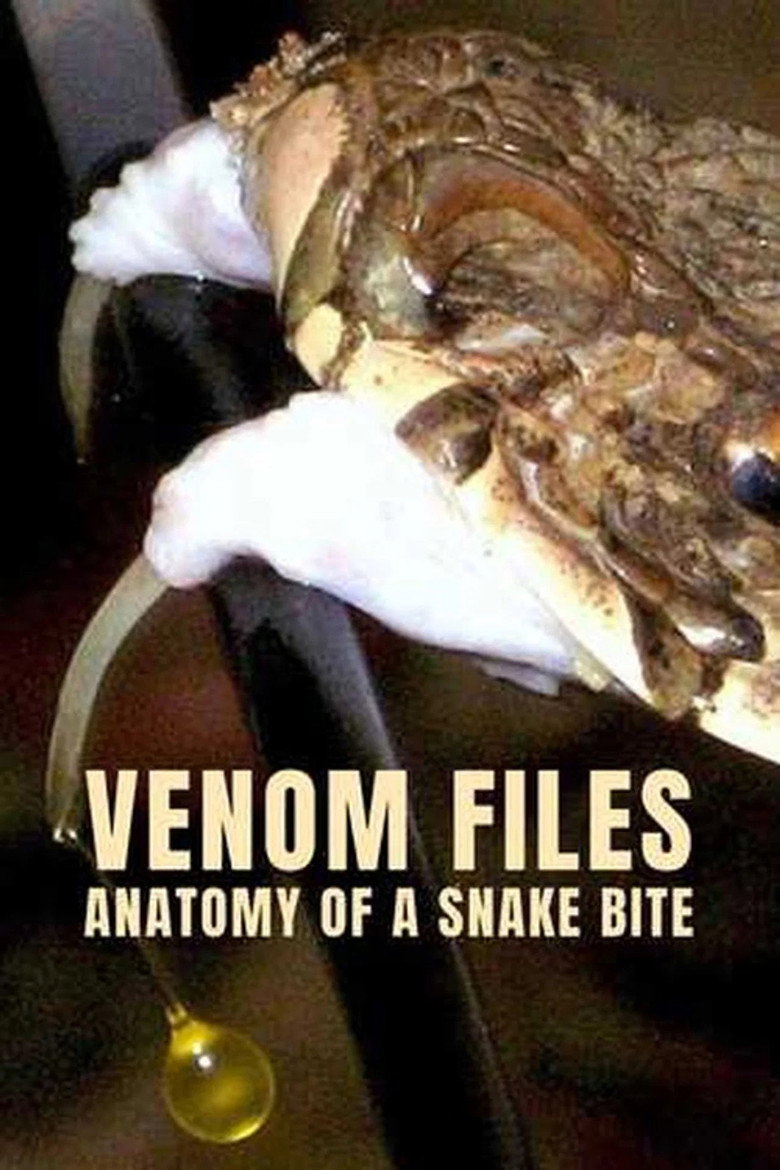 Official poster for Venom Files - Anatomy of a Snake Bite