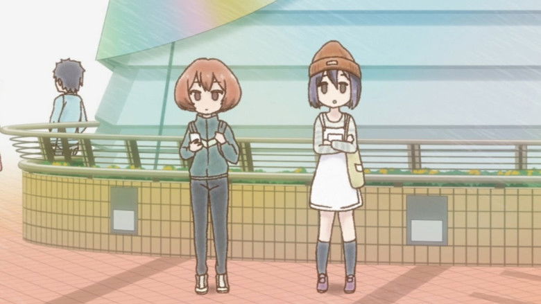 Still image for Usakame season 1 episode 7: An Afternoon Moon, Appearing Up in the Sky One Day, with Kouhai