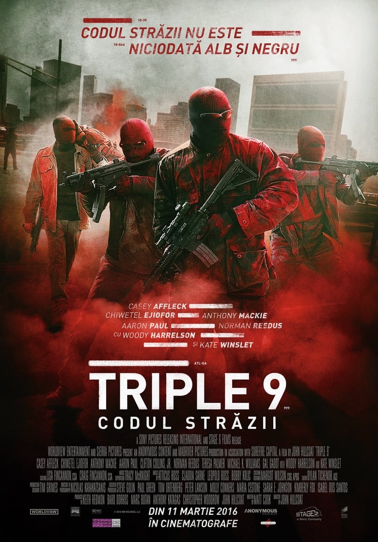 Triple 9: Codul străzii (2016)
