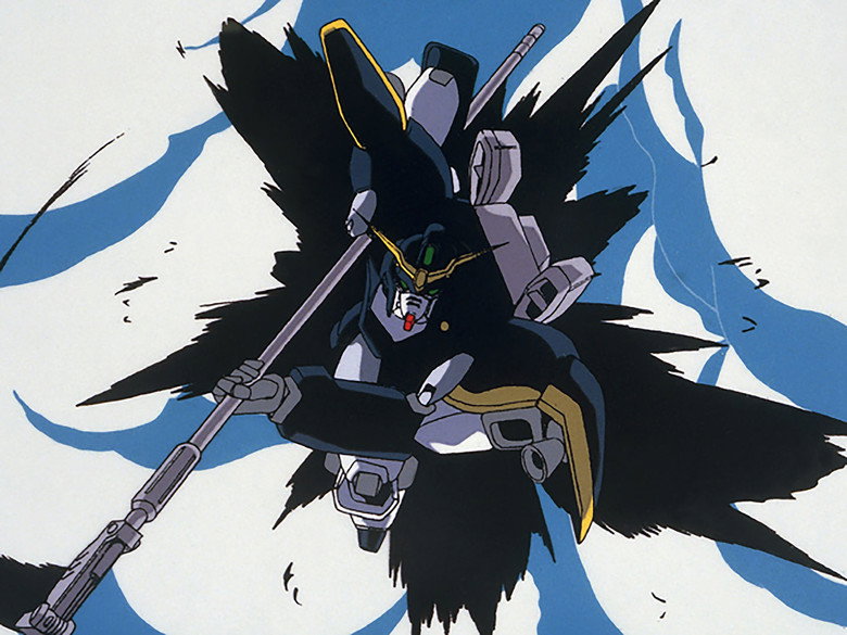 Still from Mobile Suit Gundam Wing - Season 1 Episode 2