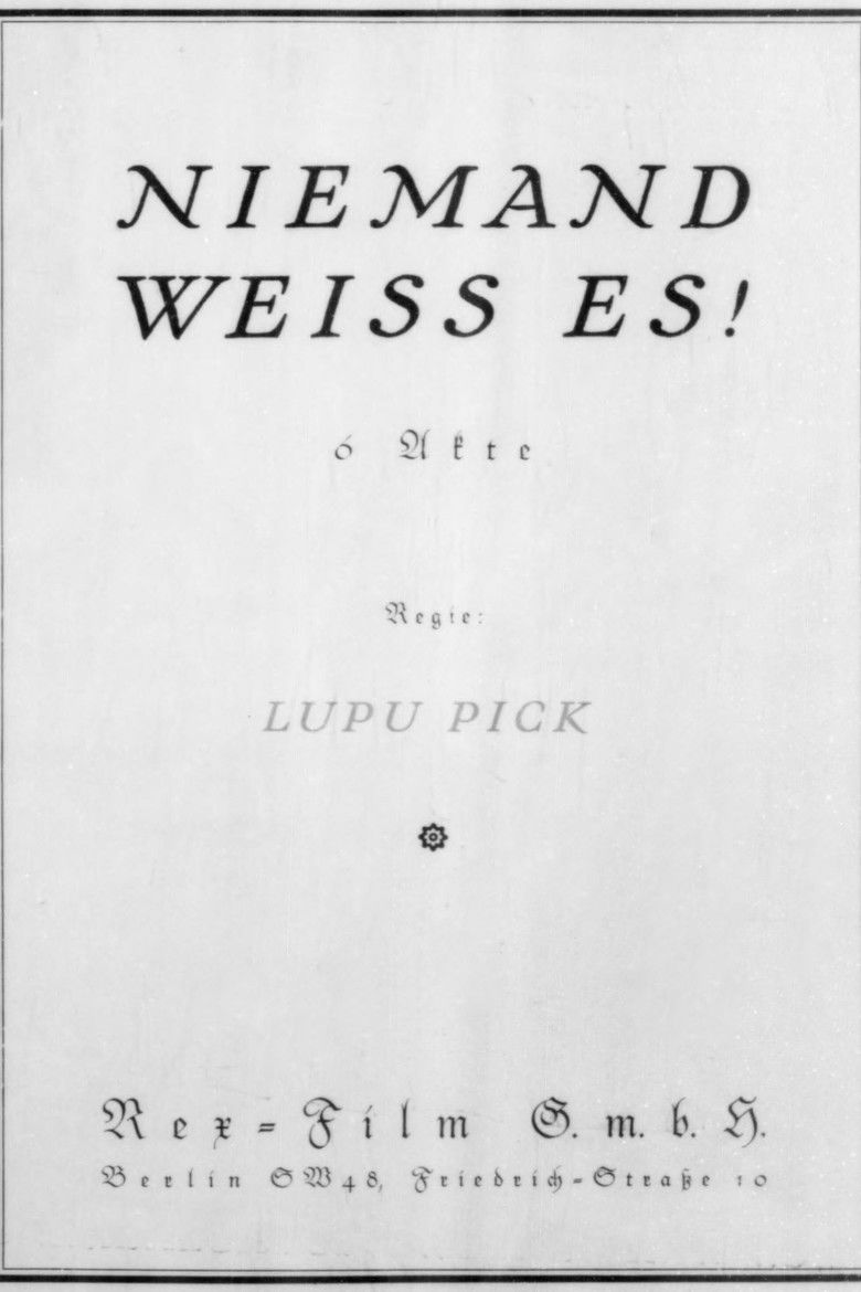 Imatge de Niemand weiß es