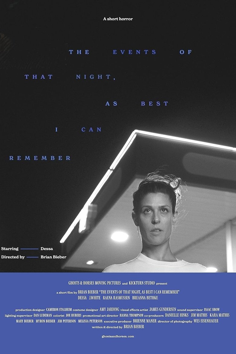 The Events of That Night, As Best I Can Remember (2024)