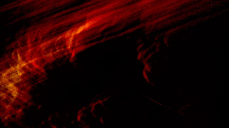 Imatge de dentro de la luz; un fuego