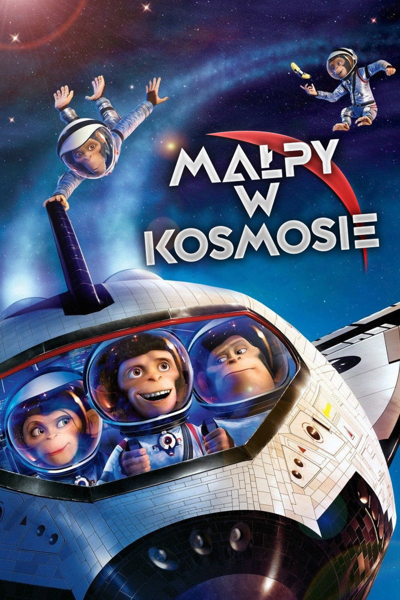 Plakat filmu Małpy w kosmosie