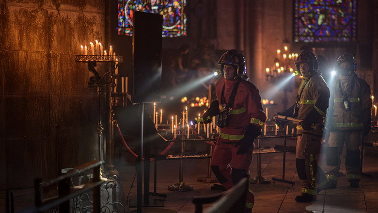 Notre-Dame in Flammen