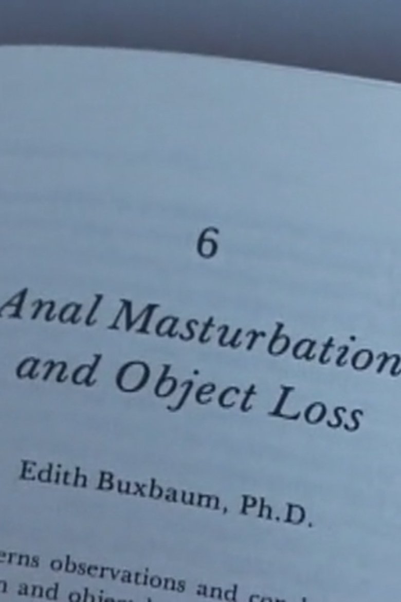 Anal Masturbation and Object Loss main poster