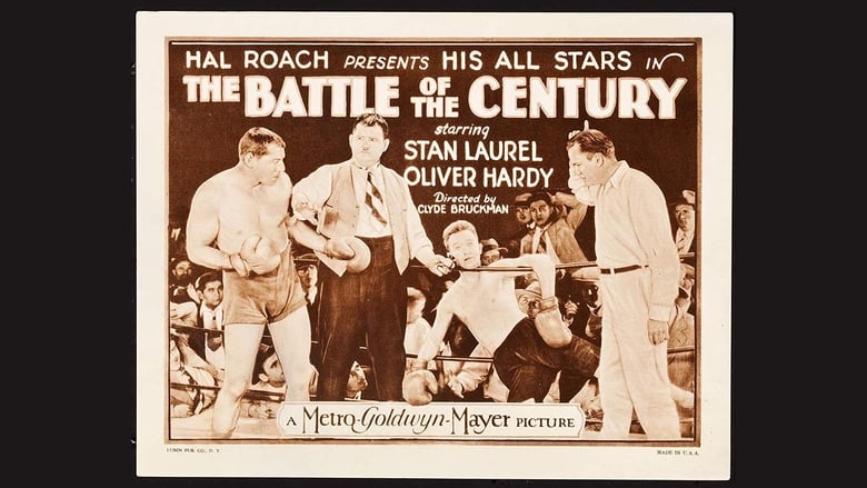 The Battle of the Century movie poster