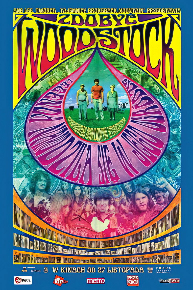 Plakat filmu Zdobyć Woodstock