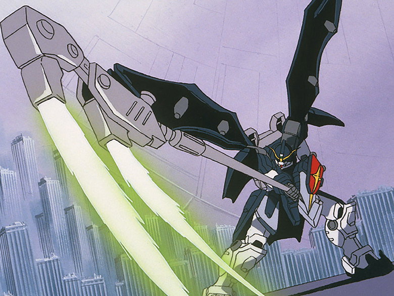 Still from Mobile Suit Gundam Wing - Season 1 Episode 43