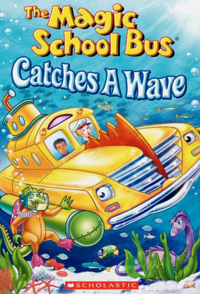 The Magic School Bus Catches a Wave background