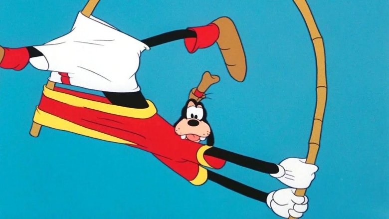 Goofy at the Olympic Games main backdrop