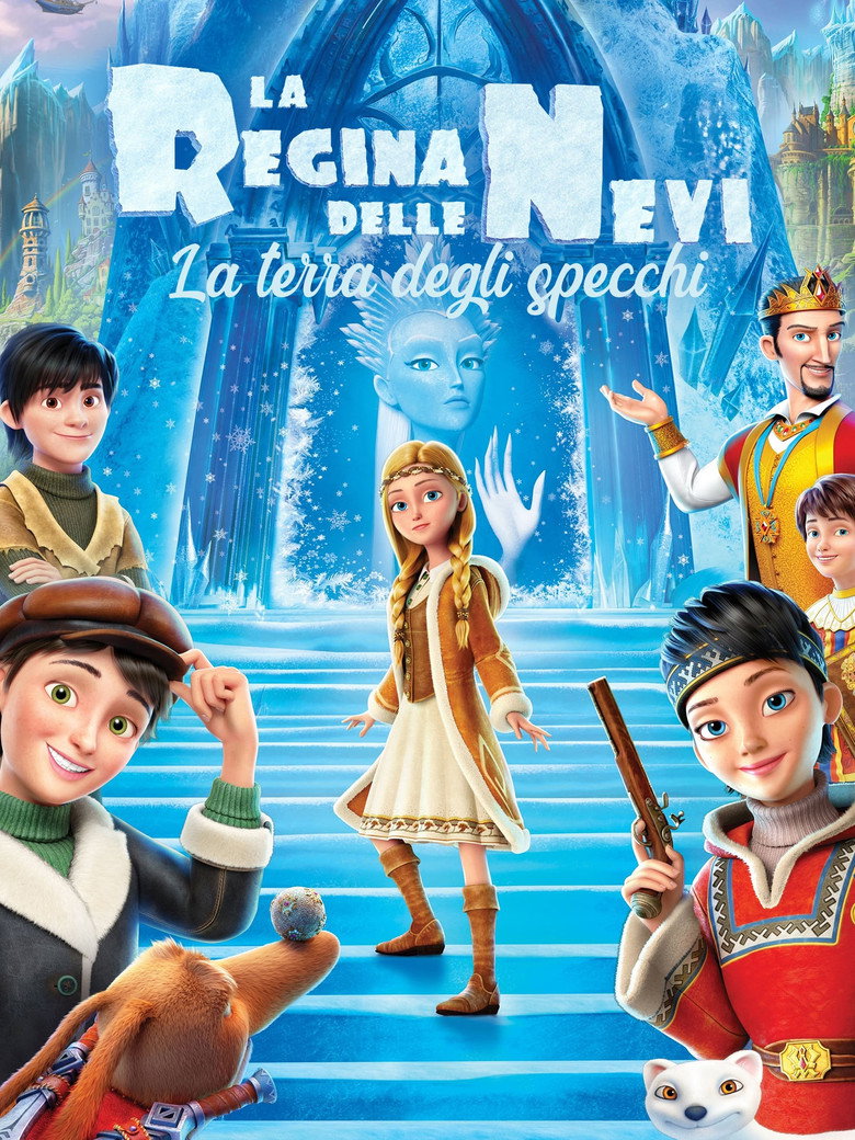 Copertina di La regina delle nevi 4 - La terra degli specchi