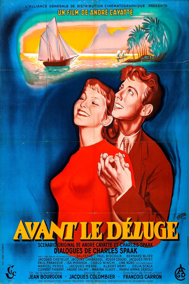 Affiche de AVANT LE DÉLUGE