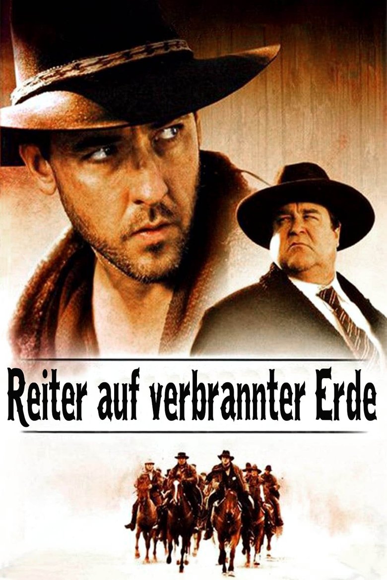 Reiter auf verbrannter Erde poster