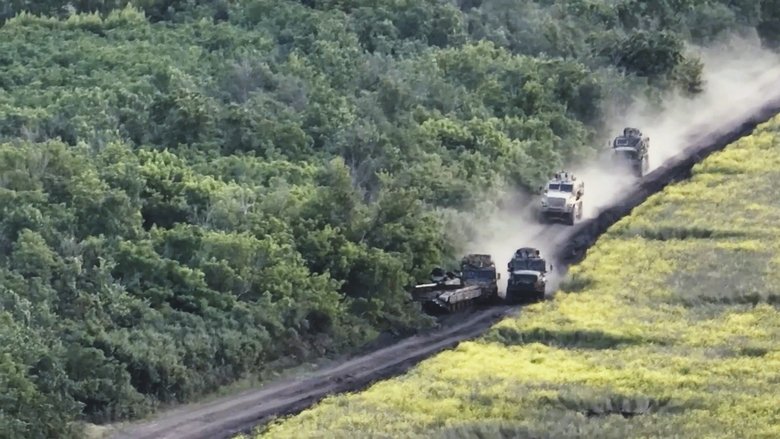 Zaporizhzhia in the Midst of the Offensive main backdrop