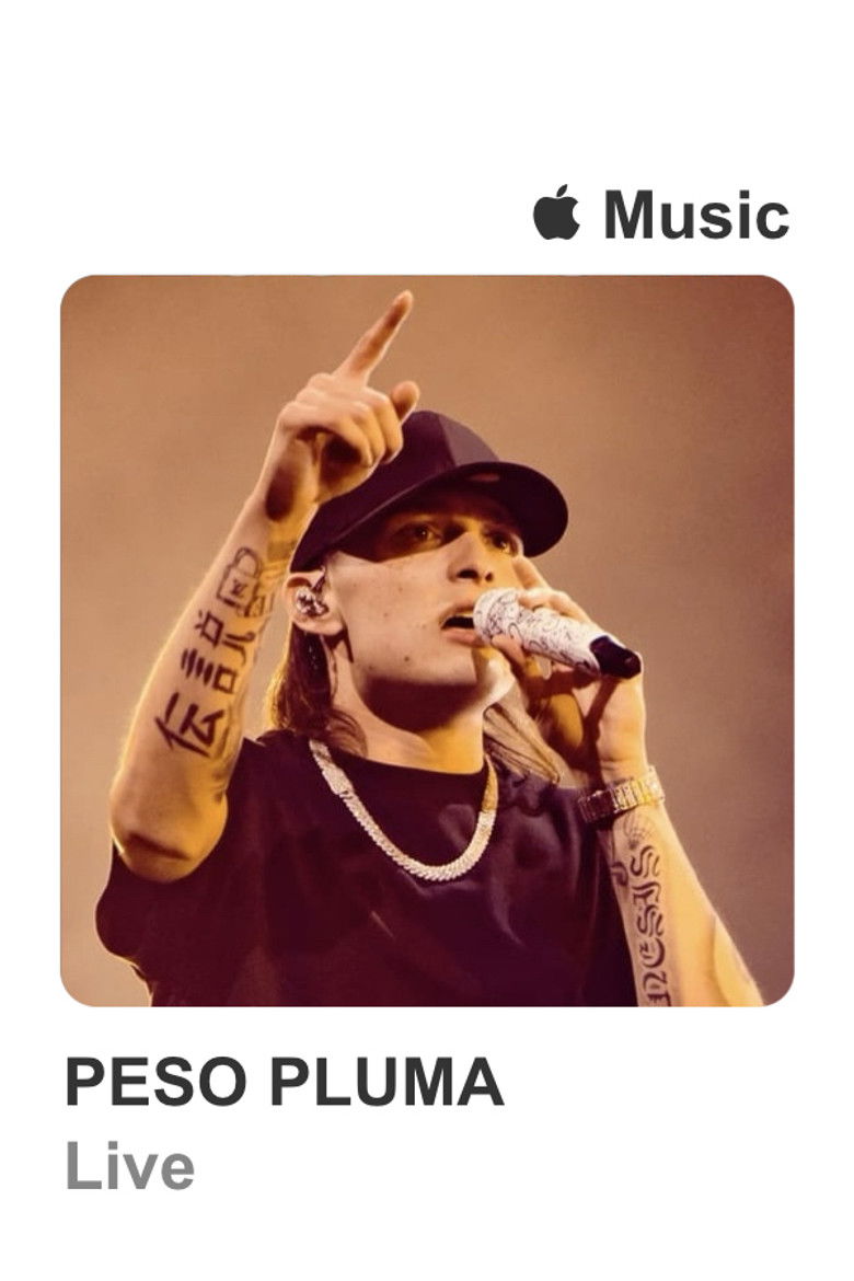 Imatge de Apple Music Live: Peso Pluma