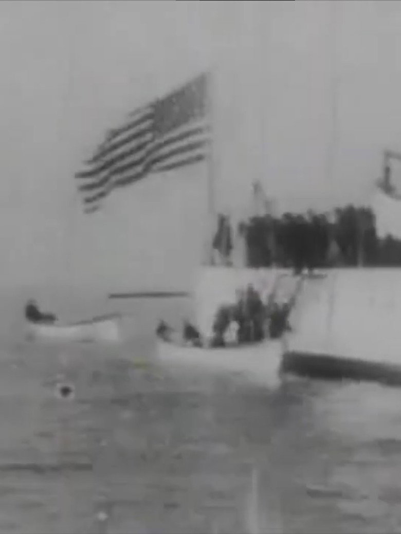 Man Overboard! 'Indiana' background