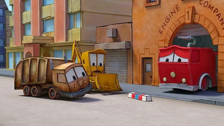 Still image for The Stinky & Dirty Show season 1 episode 6: Brave's New Siren / Demolition Dust-Up