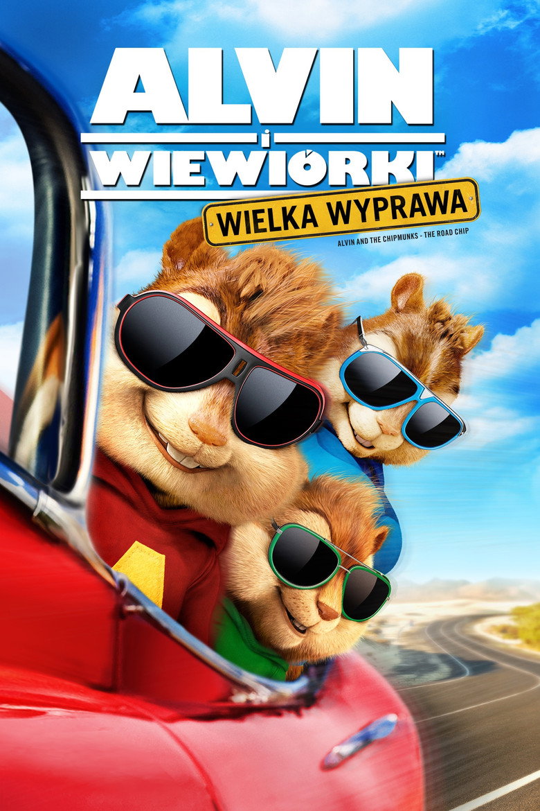 Plakat filmu Alvin i wiewiórki: Wielka wyprawa
