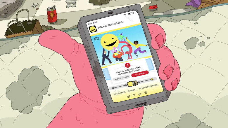 Still from Smiling Friends - Season 3 Episode 9