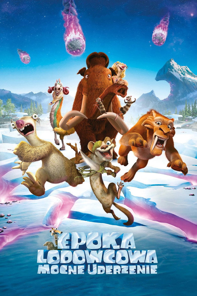 Plakat filmu Epoka Lodowcowa: Mocne Uderzenie