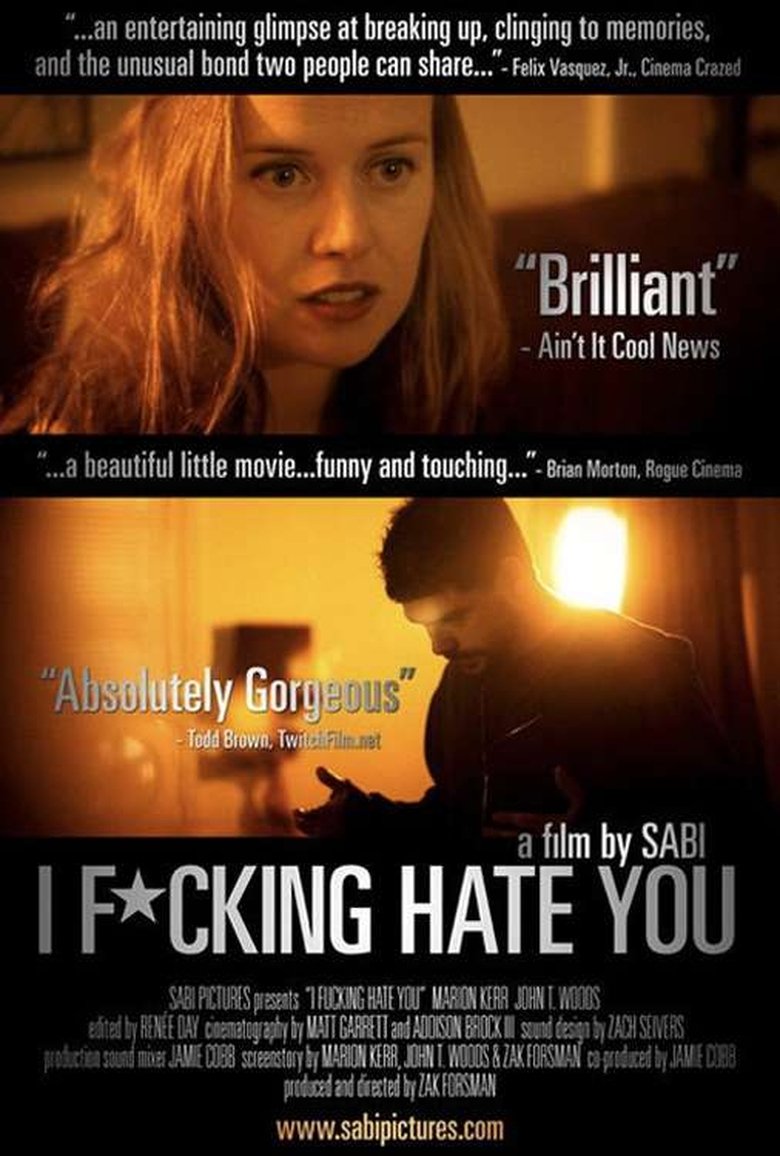 I Fucking Hate You main poster