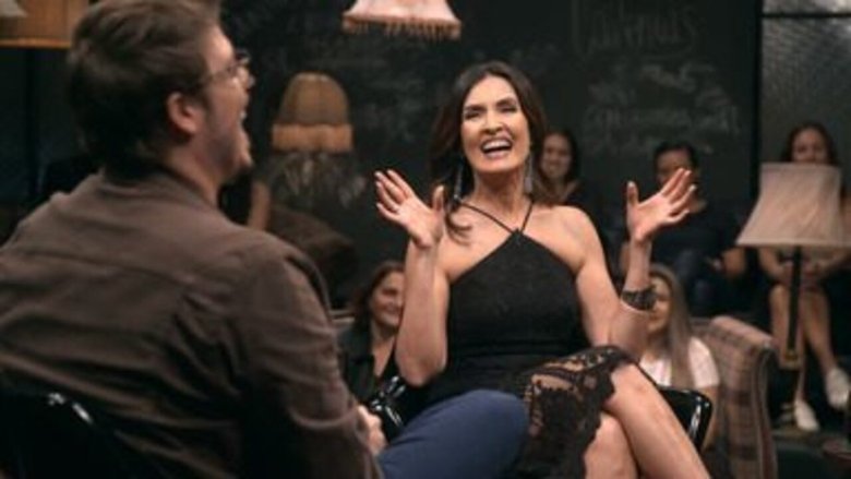 Still image for Que História é Essa, Porchat? season 1 episode 3: Fátima Bernardes, Chay Suede and Dani Calabresa