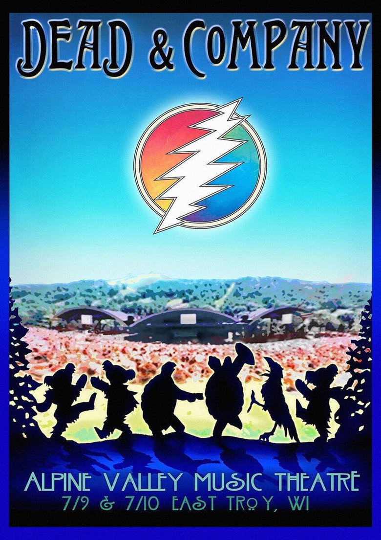 Dead & Company: 2016.07.10 - Alpine Valley Music Theatre, WI — poster