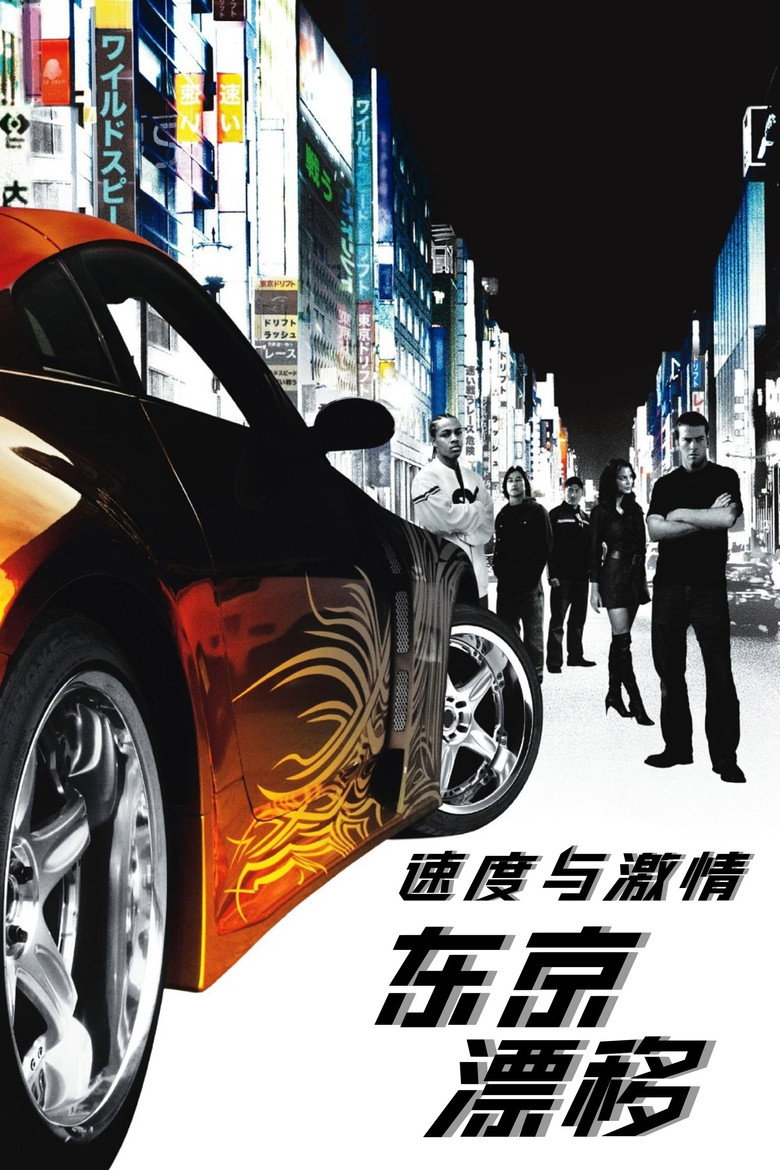 速度与激情3:东京漂移 封面海报