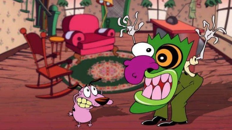 7. Courage the Cowardly Dog Blue Hair Courageous Duck - wide 7