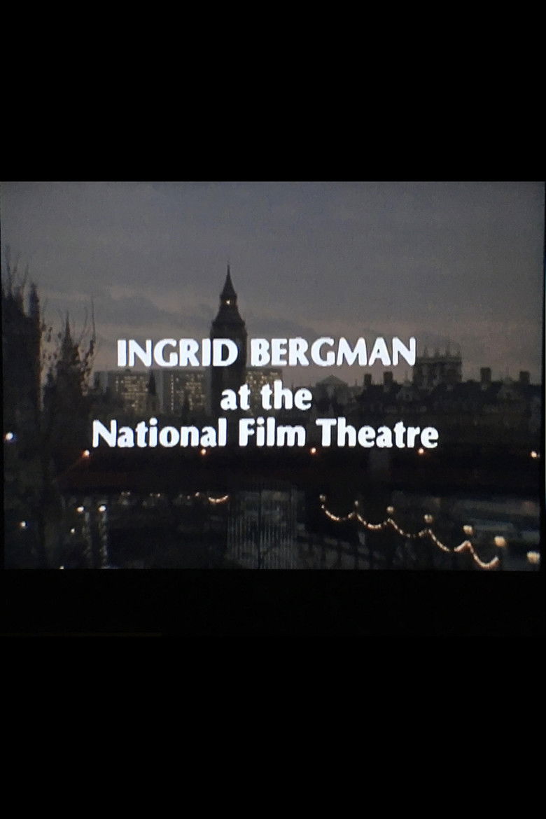 Imatge de Ingrid Bergman at the National Film Theatre