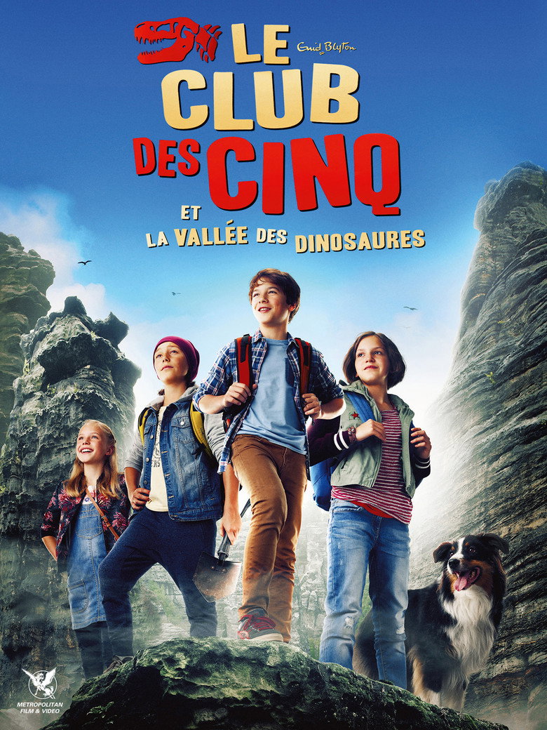 Affiche de LE CLUB DES CINQ ET LA VALLÉE DES DINOSAURES