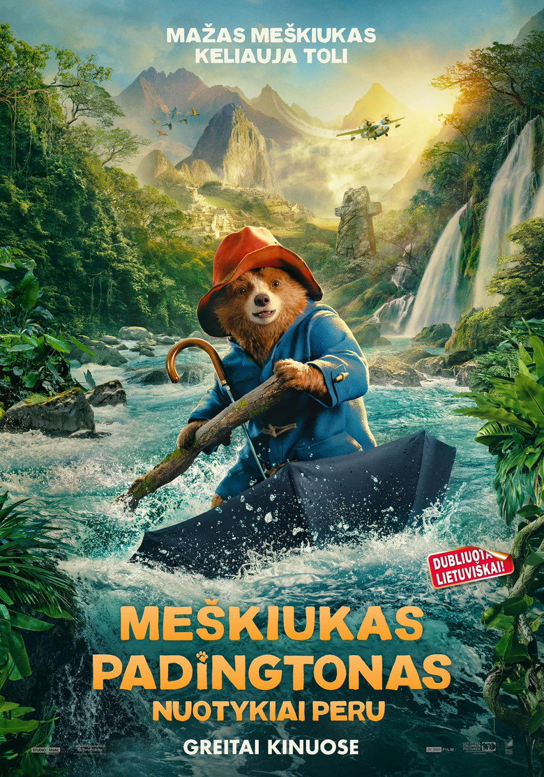 Me&scaron;kiukas Padingtonas: Nuotykiai Peru (2024)