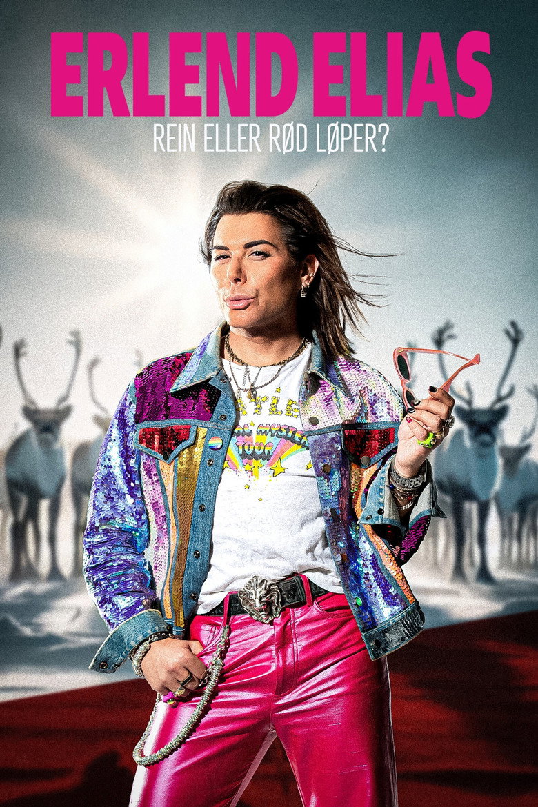 Official poster for Erlend Elias – rein eller rød løper?