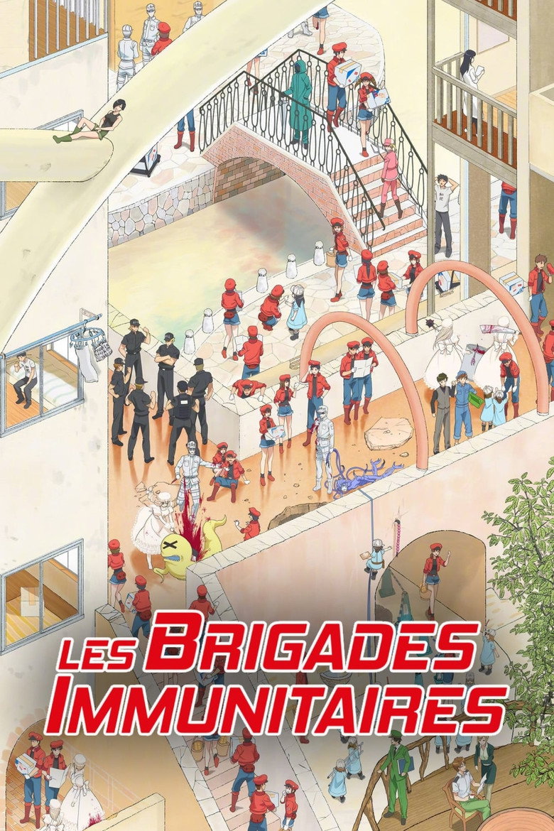 Affiche de LES BRIGADES IMMUNITAIRES