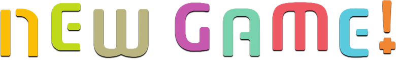 Logo artwork for NEW GAME!