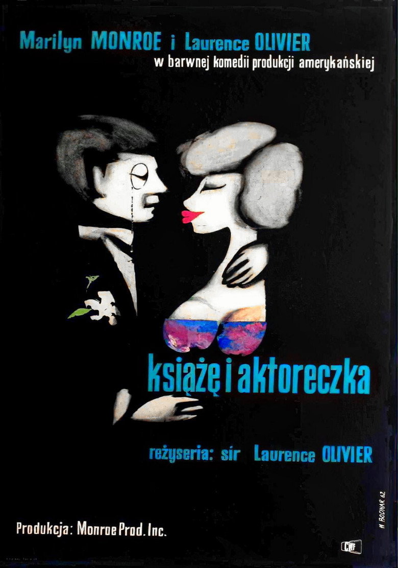 Plakat filmu Książę i aktoreczka