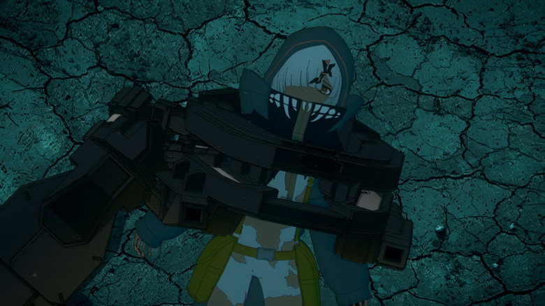 Still from Black Rock Shooter: Dawn Fall - Season 1 Episode 5