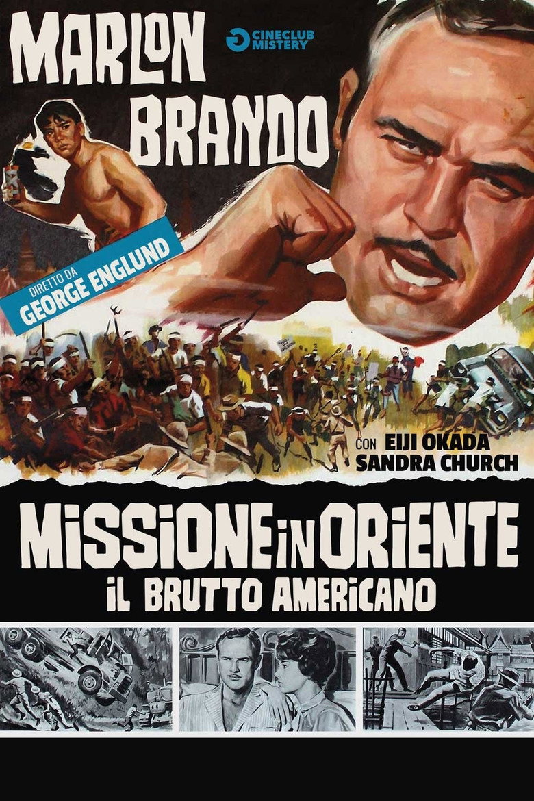 Copertina di Missione in Oriente - Il brutto americano
