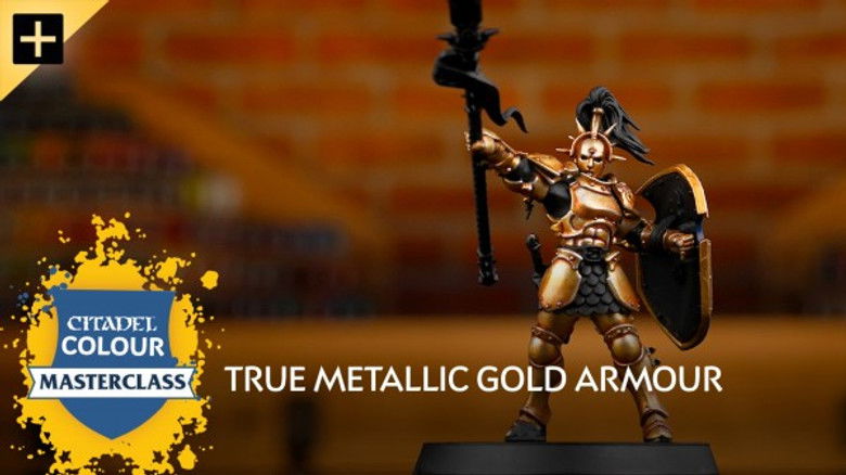 True Metallic Gold Armour