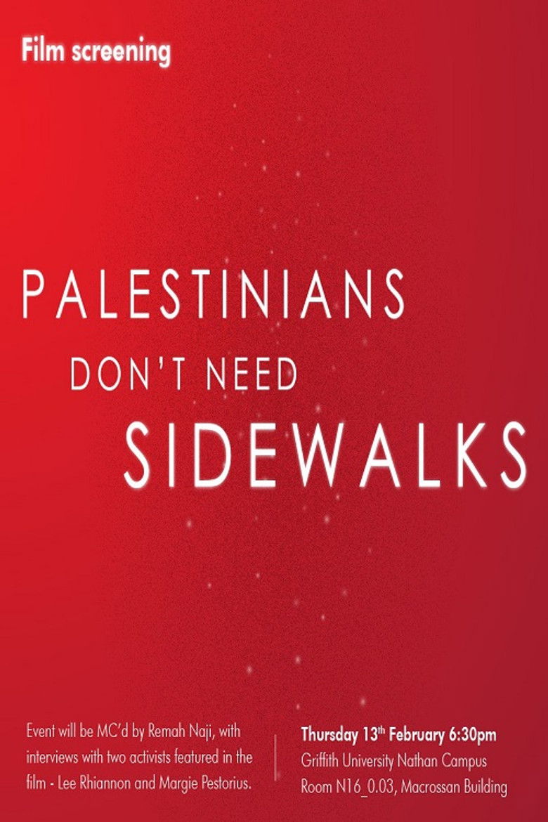 Imatge de Palestinians Don't Need Sidewalks