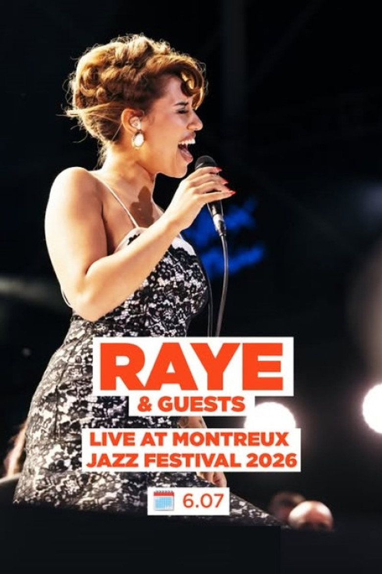 Raye en concert à Montreux