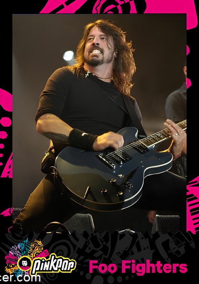Foo Fighters Live at Pinkpop background