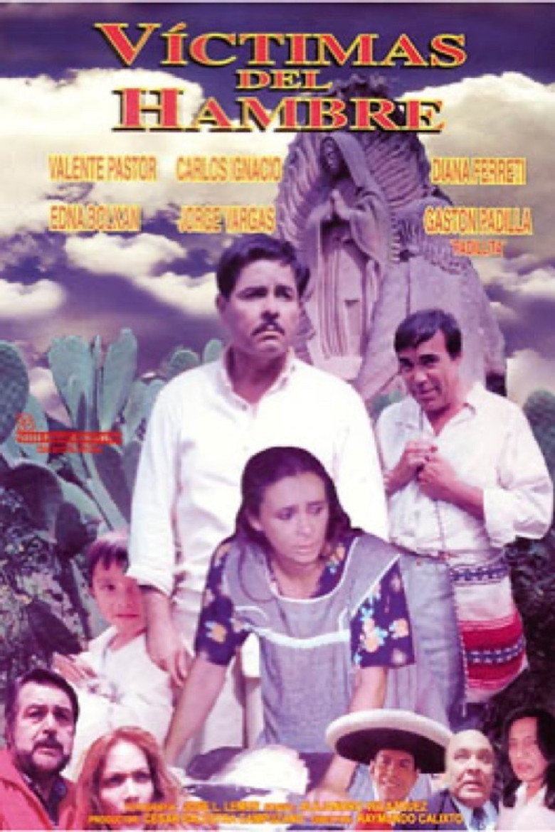 Victimas del hambre background