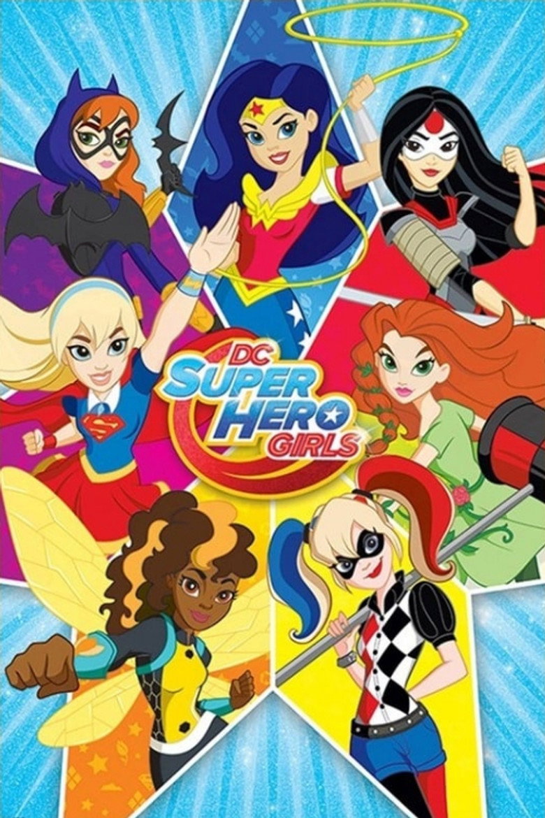 Постер коллекции DC Super Hero Girls Collection